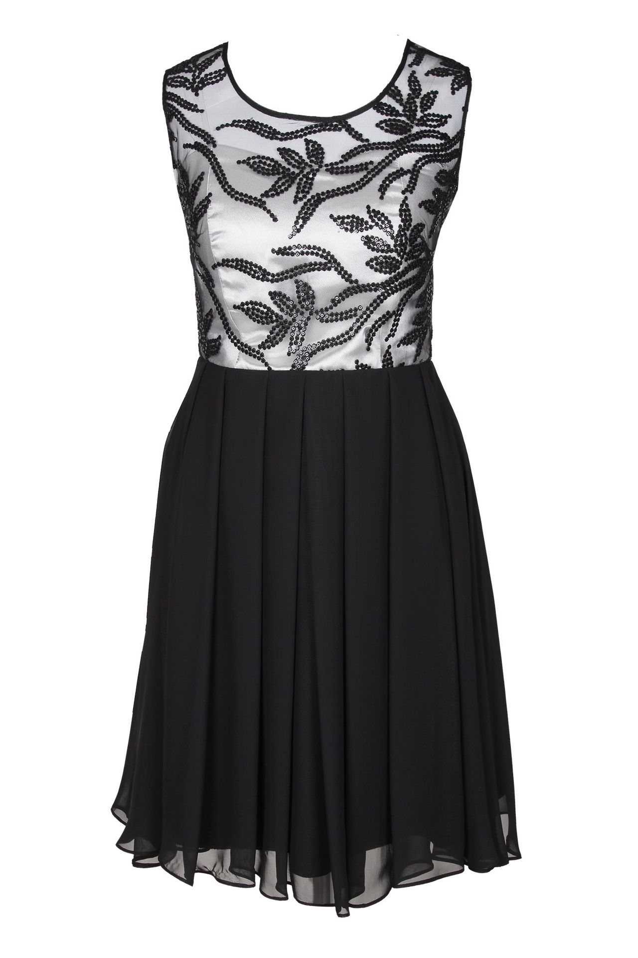Chiffon-Kleid