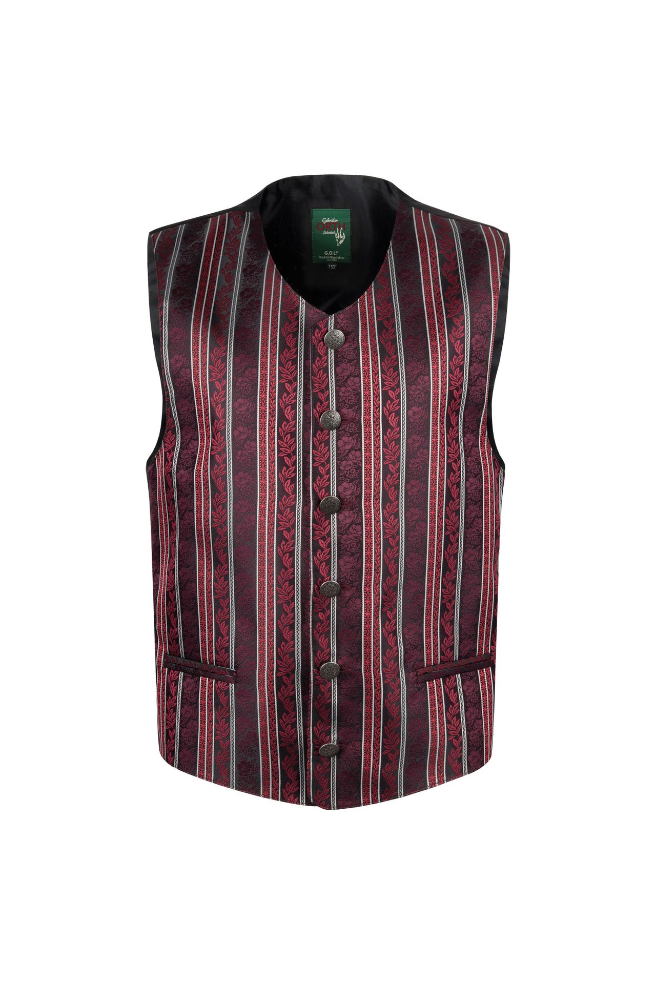 Boys-Trachten-Jacquard-Weste