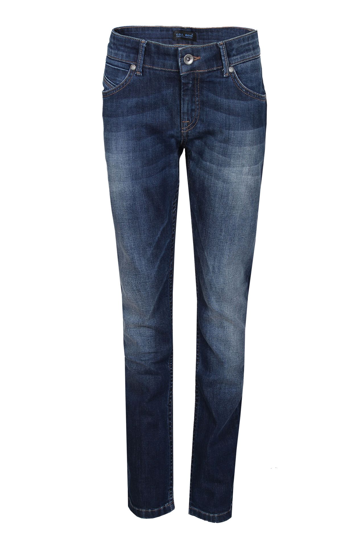 Boys-Jeans, Regular-Fit, Röhre