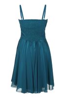 Damen-Chiffon-Kleid mit Stola