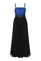 Girls-Chiffon-Kleid, lang