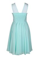 Girls-Chiffon-Kleid mit Stola