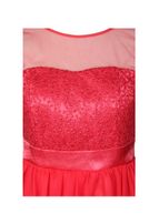 Girls-Chiffon-Kleid mit Stola