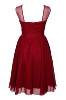 Girls-Chiffon-Kleid mit Stola