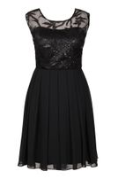 Chiffon-Kleid