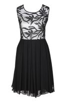 Chiffon-Kleid