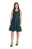Girls-Chiffon-Kleid mit Stola