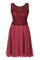 Girls-Chiffon-Kleid mit Stola