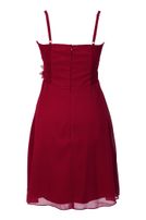Girls-Chiffon-Kleid mit Stola