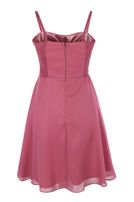 Girls-Chiffon-Kleid mit Stola