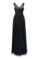 Girls-Chiffon-Kleid, lang