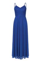 Girls-Glitzerkleid, lang