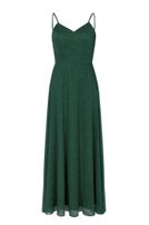 Girls-Glitzerkleid, lang