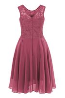 Chiffon-Kleid