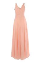 Chiffon-Kleid, lang