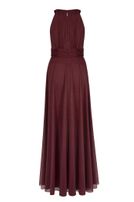 Girls-Glitzerkleid, lang