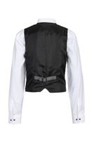 Boys-Karo-Weste Slim-Fit