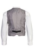 Boys-Karo-Weste Slim-Fit