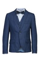 Boys-Karo-Blazer Slim-Fit