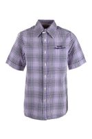 1/2-Arm-Boys-Hemd Slim-Fit