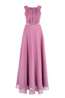 Girls-Chiffon-Kleid, lang
