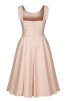 Girls-Krepp-Kleid mit Spitze