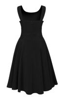 Girls-Krepp-Kleid mit Spitze