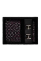 SET: Krawatte/Tuch/M-Knöpfe